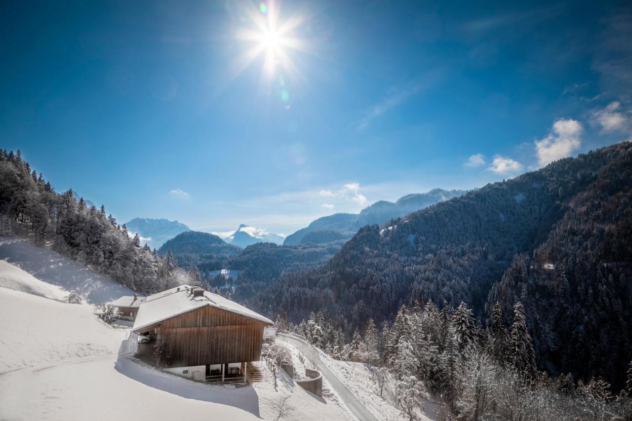 Biobauernhof Schneiderbauer Unken Exterior foto