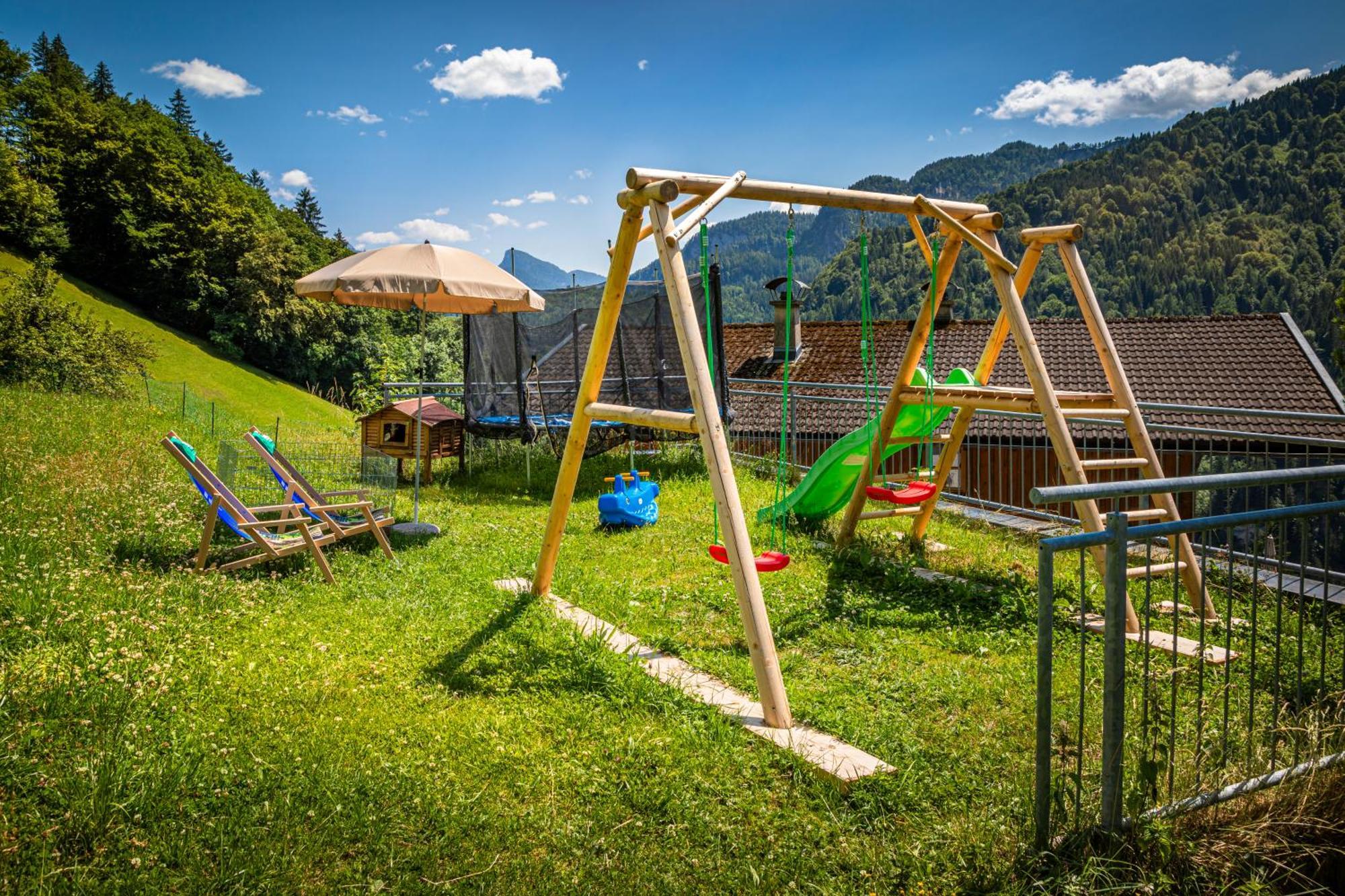 Biobauernhof Schneiderbauer Unken Exterior foto